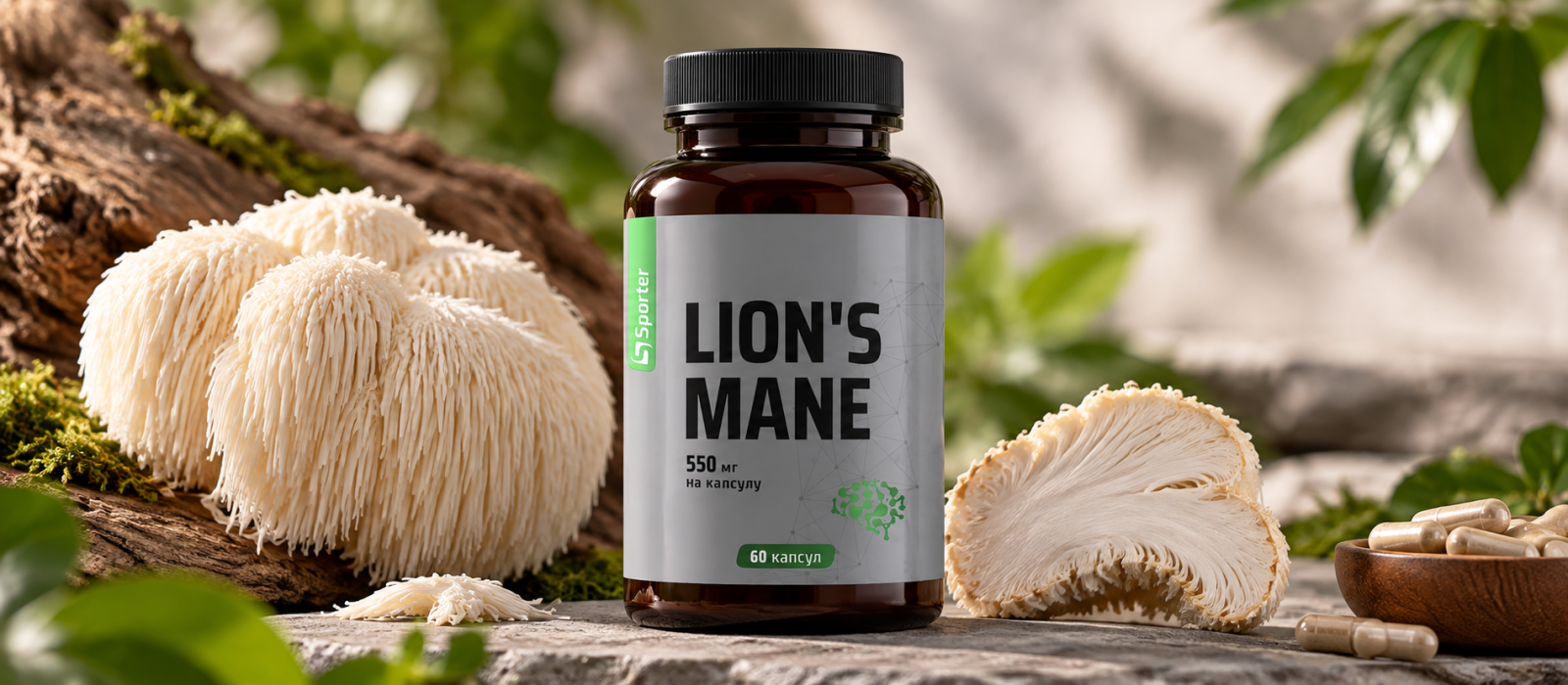 Lion’s Mane (їжовик гребінчастий): для чого приймають та як вибрати
