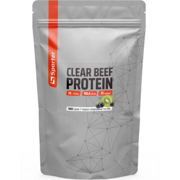 ДД Clear beef protein чорна смородина-ківі 1000 г