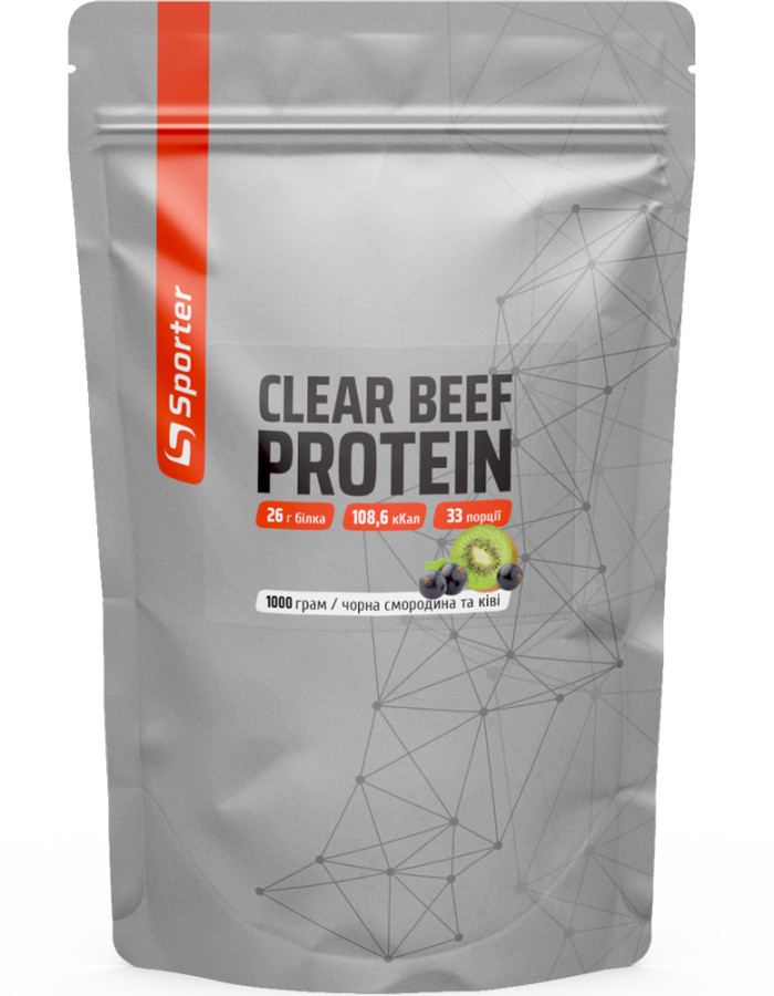 ДД Clear beef protein чорна смородина-ківі 1000 г