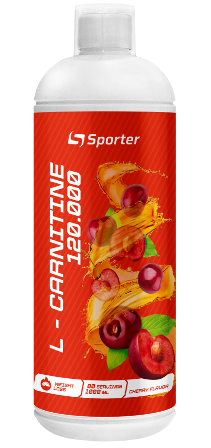 Карнітин, Sporter, L- carnitine 120000 - 1л