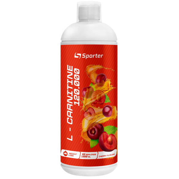 Карнітин, Sporter, L- carnitine 120000 - 1л