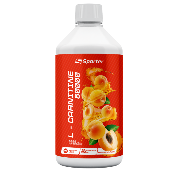 Карнітин, Sporter, L- carnitine 60000 - 500 мл