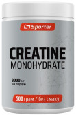 Креатин 100% чистий моногідрат, Sporter, Creatine monohydrate - 500 г