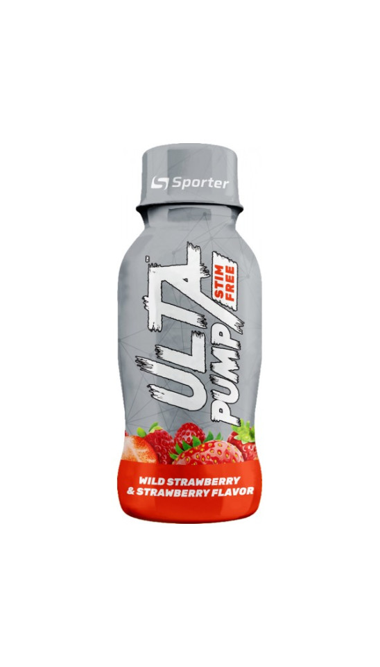 Напій енергетичний ULTA PUMP STIM FREE STRAWBERRY- SPORTER 100ML