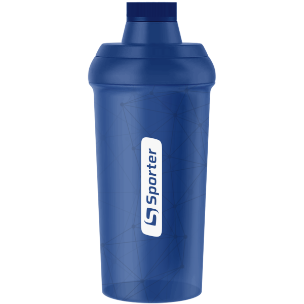 Пластиковий шейкер Shaker bottle 700 ml Sporter Blue