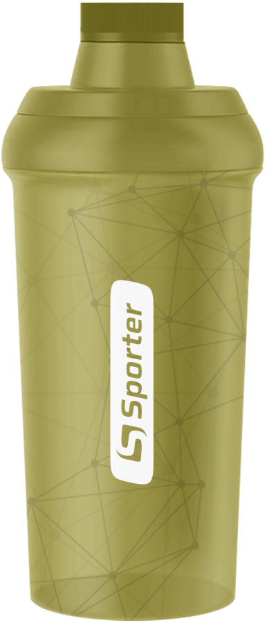 Пластиковий шейкер Shaker bottle 700 ml Sporter Khaki