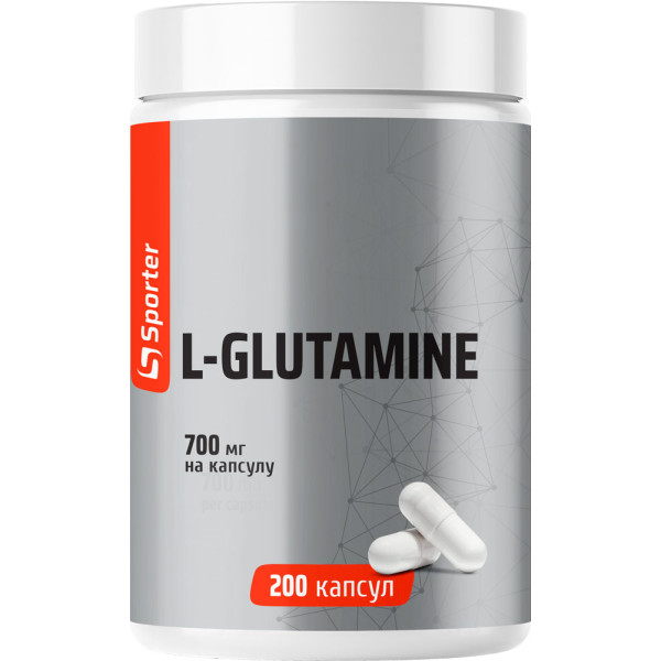 Sporter L - glutamine - 200 капс
