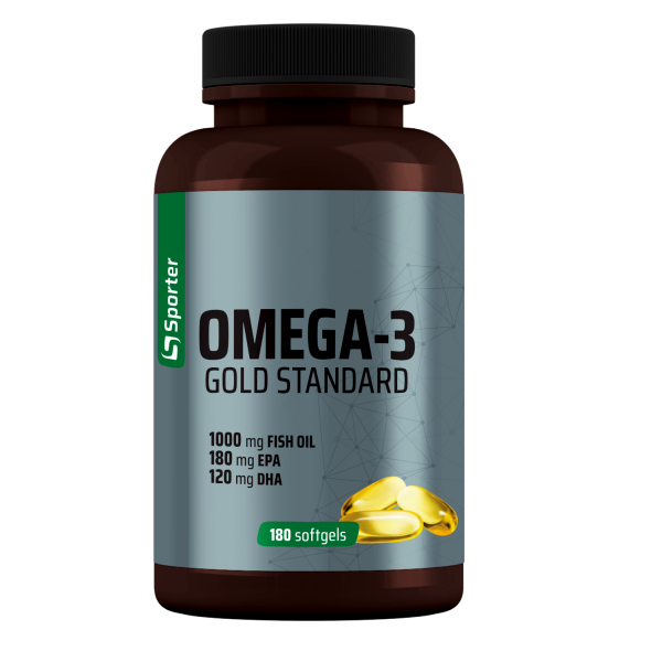 Sporter Omega-3 Gold Standard - 180 капс