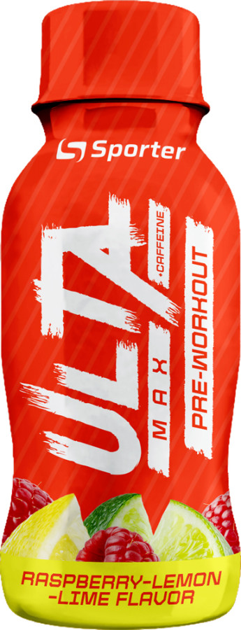 Sporter Ulta Pre-Workout - 100 мл малина-лимон-лайм