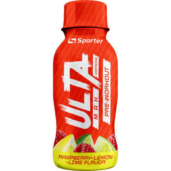 Sporter Ulta Pre-Workout - 100 мл малина-лимон-лайм